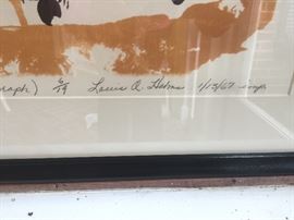 Louis Helms, print of Vietnam soldiers