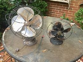 Vintage electric fans