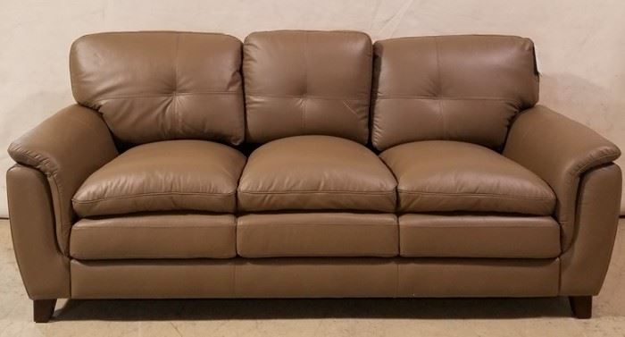 Leather Italia couch