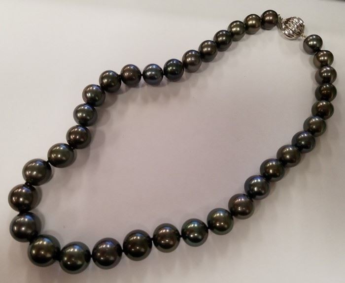 11-14mm Tahitian pearl necklace Ap $ 12,135