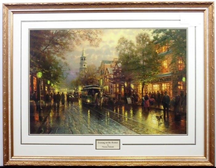 Evening on the Avenue Giclee 