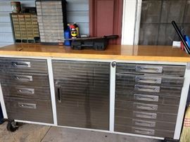 Unbranded Large Wood-top Tool Box