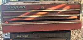 Three Drawer Snap-on Tool Chest, Craftsman Tool Chest