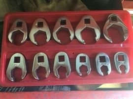 Flare Nut Crowfoot Drive Socket Set