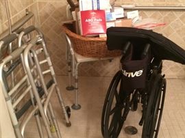 Drive Wheelchair, Walkers, Shower Seat, Medical Supplies