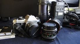 Pentax Camera and Lenses