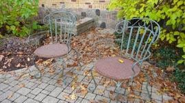  Patio chairs 