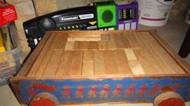 Vintage Building Block Set, 