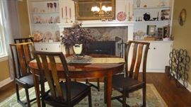 Century Chairs, 6 chairs(2 arm chairs)