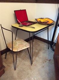 Awesome vintage kid's table!