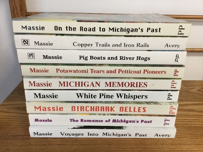 Larry B. Massie book collection. Signed and inscribed.