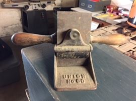 Union No. 60 Wood Shaver.