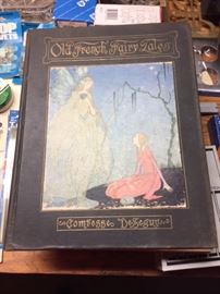 Collectible Books, Old French Fairy Tales 1920.
