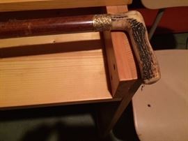 Bone Handled Cane.