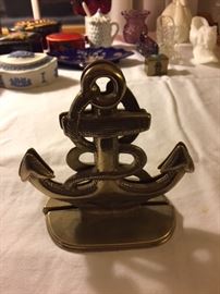 Ships Anchor Bookends.