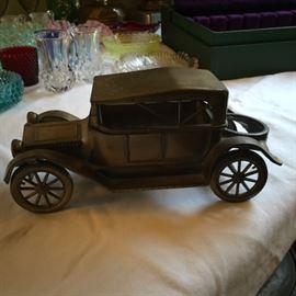 Brass Model T. Car.