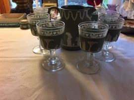 Wedgewood Cordial Set.