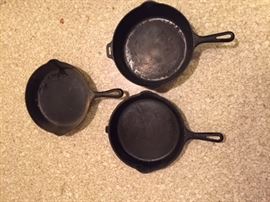 Griswold Frying Pans.