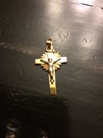 14k Cross.