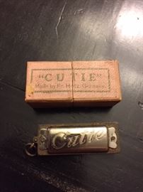 Cutie Harmonica Charm Made By Fr. Hotz of Germany.