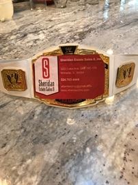 2017 Estate Sale Championship Belt