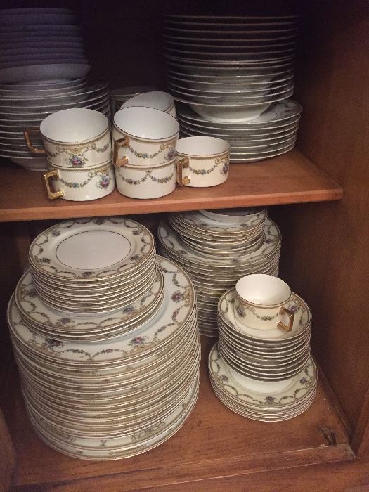 Antique China Service for 10