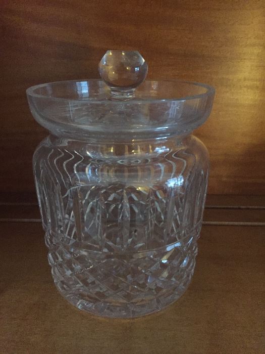 Waterford crystal Biscuit jar