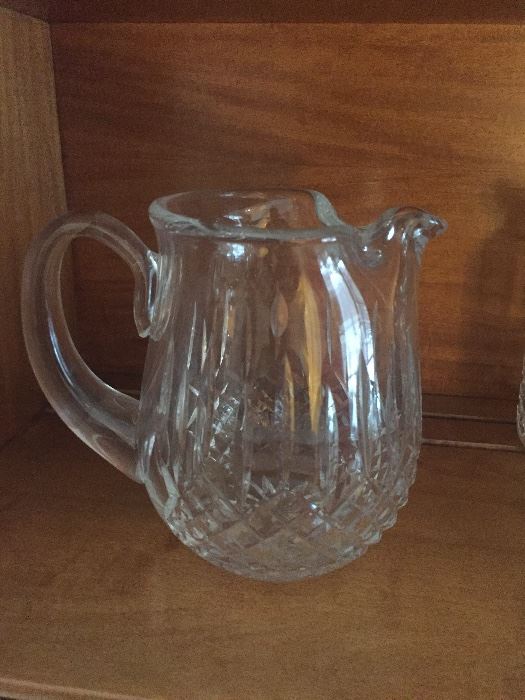 Waterford crystal water pitcher $150