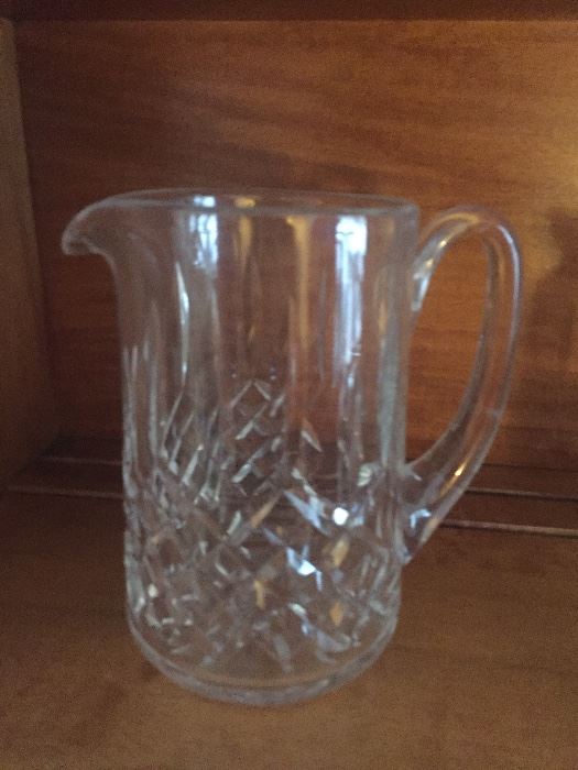 Waterford crystal water pitcher $150