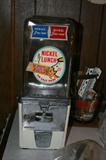 Glass Candy Coin Machine