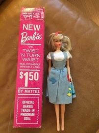 Vintage twist and turn Barbie in original box