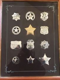 Sterling silver badge $150