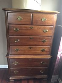 Cherrywood Chester drawers $250