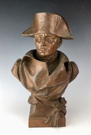 Bronze Bust of Napoleon by R. Noel 1894