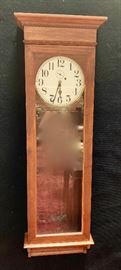 New Haven jewelers regulator clock (missing pendulum)
