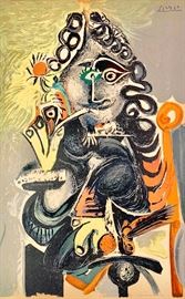 Picasso Deschamps Litho "LeMousquetaire" C.1968
