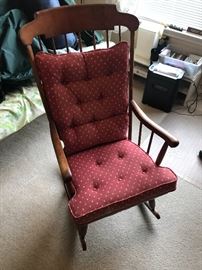 Antique rocking chair $80