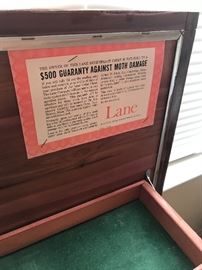 Lane cedar pine chest $160