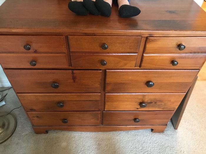 Nine drawer dresser $150
