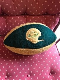 old 1940's wool GB Packers football $10