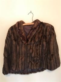 Mink Cape $75