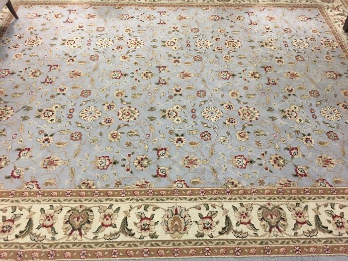 Beautiful carpet - we will post the size by Wednesday.