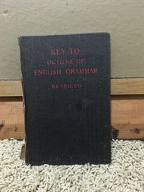 Nesfield - Key to Outline of English Grammar - Special Edition 1935