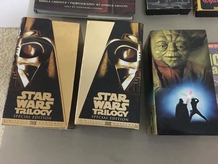 Vintage Star Wars VHS Box Sets