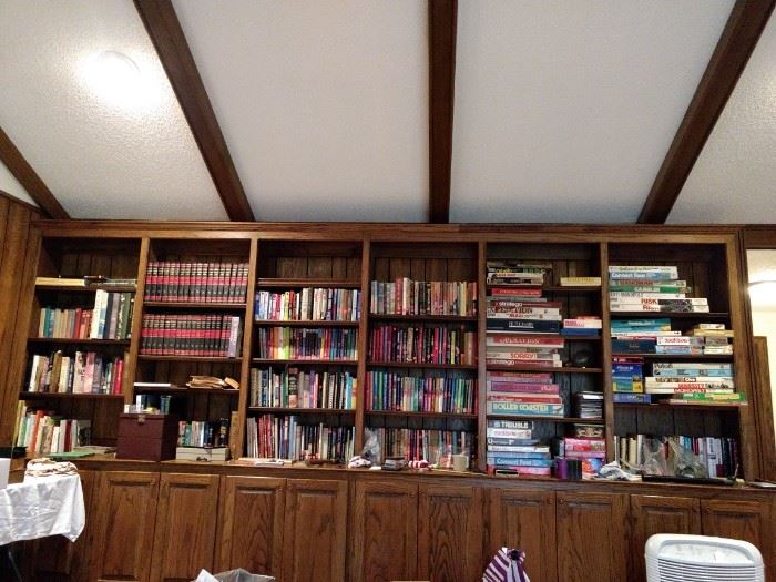 Large book collection