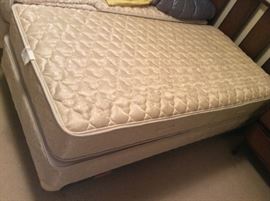 One of 2 Sealy twin mattress & box spring sets. Both in great condition