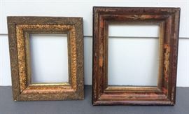 Antique frames (bigger one is 12" x 14")