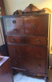 Matching gentleman's dresser (we have missing drawer pull)