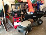 Powerwasher, larger garden wagon, garden cart, etc
