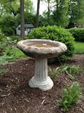 Smaller bird bath